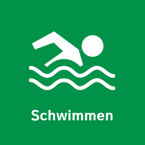 Schwimmen Gruen