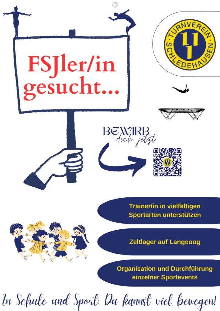 Turnverein Schledehausen sucht FSJler/in zum 01.08.2024