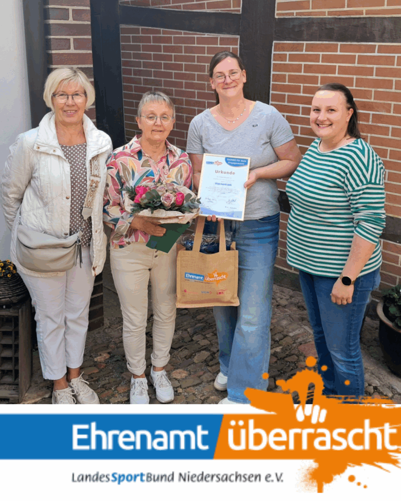 Ehrenamt überrascht: Brunhilde Moormann