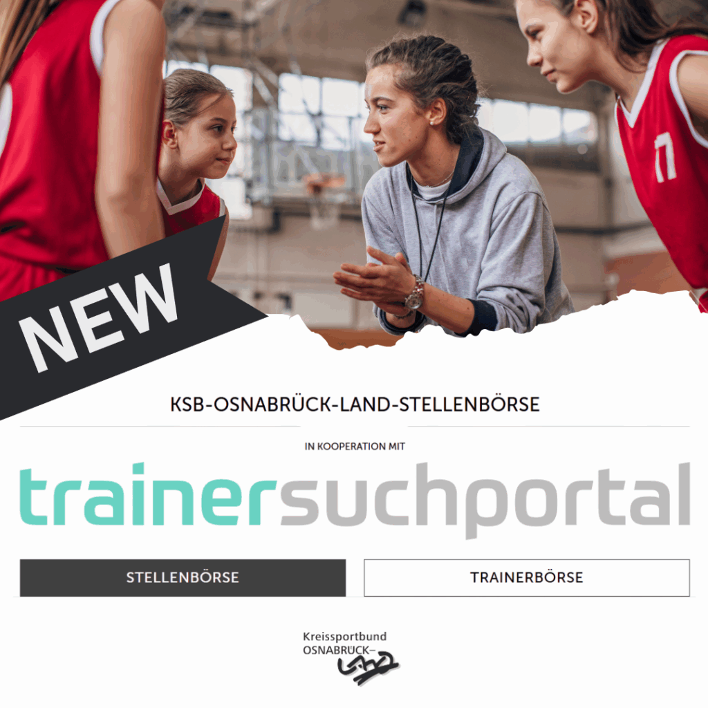 Neu auf unserer Website: Das Trainersuchportal!
