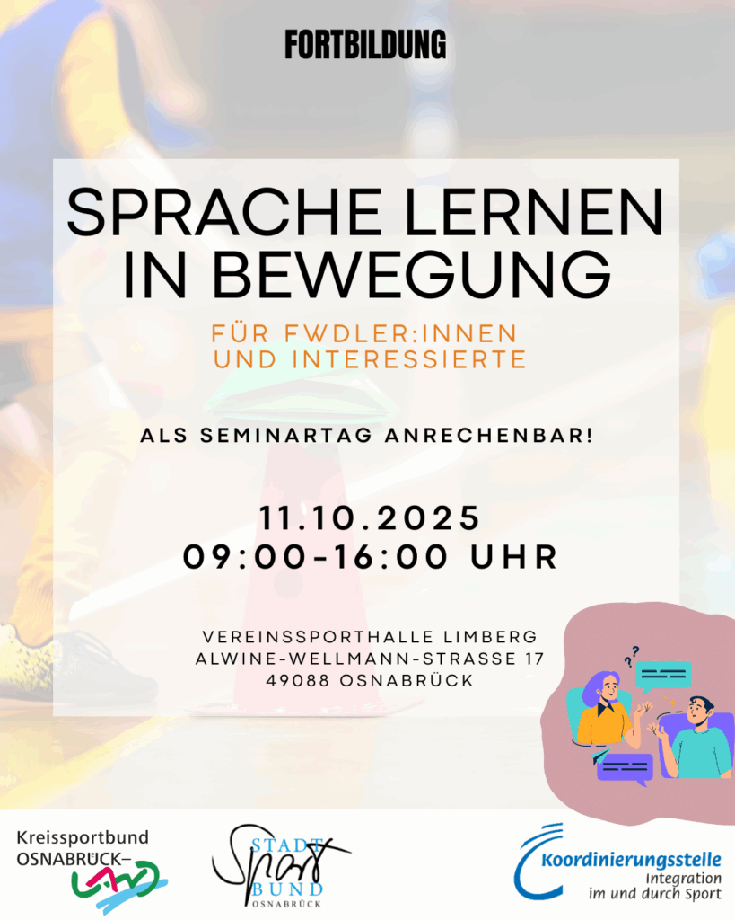 Seminartag für FWDler:innen zum Thema Sprache lernen in Bewegung