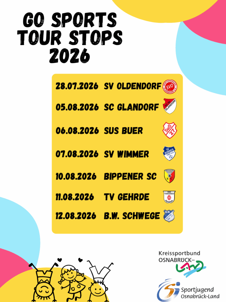 Go Sports Tour Stops 2026